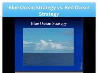 Blue Ocean Strategy vs. Red Ocean
Strategy
 