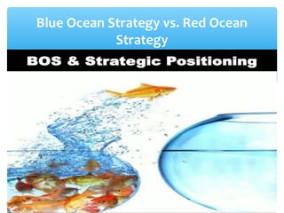 Blue Ocean Strategy vs. Red Ocean
Strategy
 