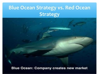 Blue Ocean Strategy vs. Red Ocean
Strategy
 