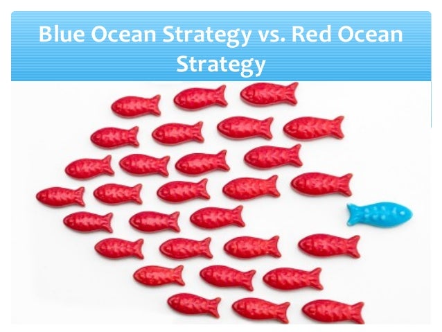 blue ocean versus red ocean red ocean