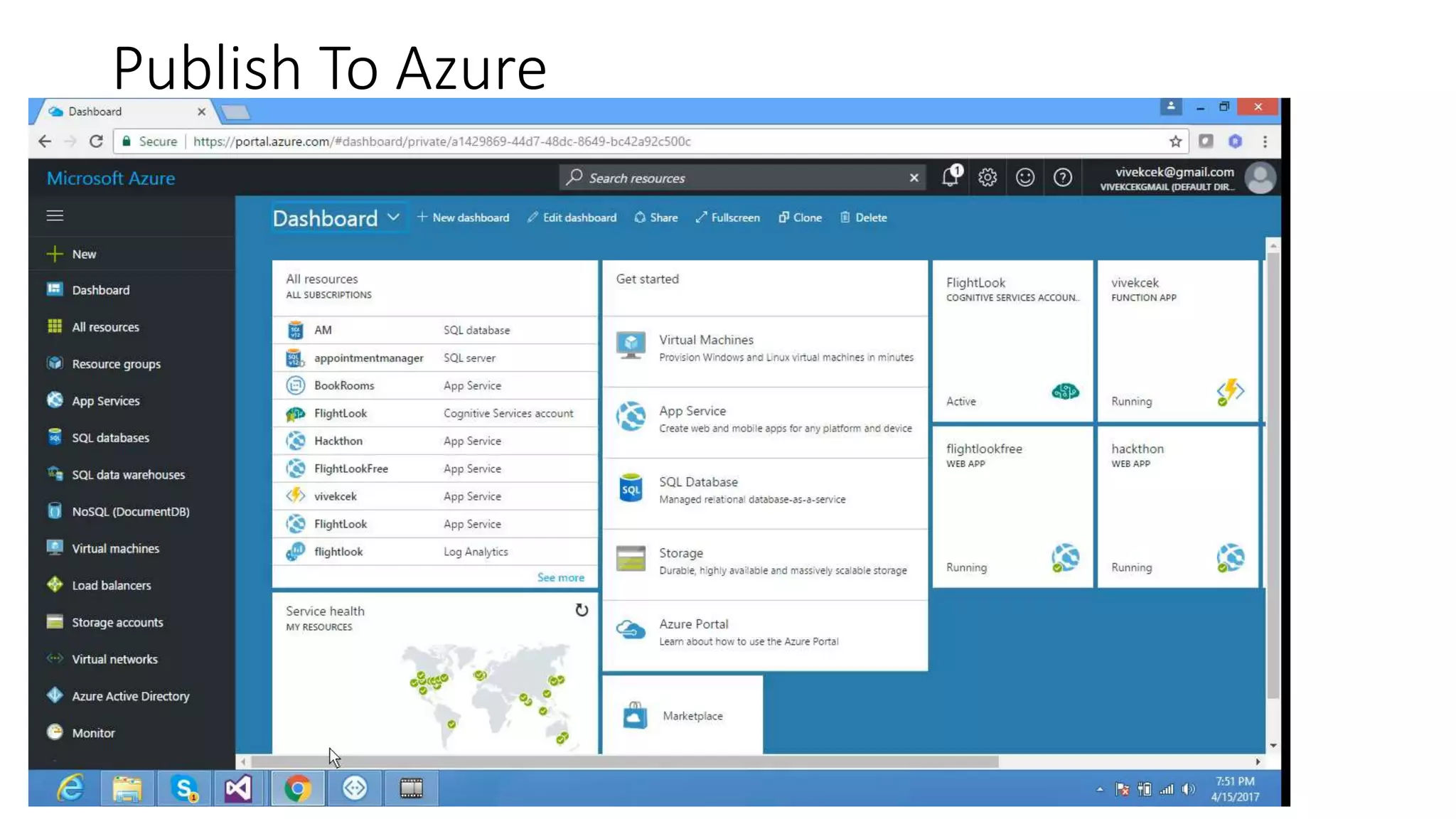 Publish To Azure 