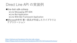 今こそ Microsft Bot Framework を学ぼう | PDF