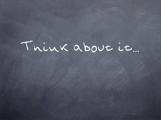 I teach, therefore you learn... or do you?