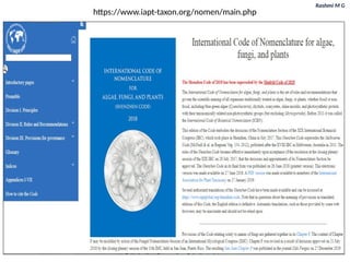 Rashmi M G
https://www.iapt-taxon.org/nomen/main.php
 