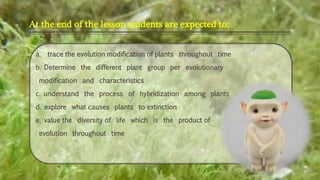 Plant Evolution, Extinction and Hybridization | PPTX