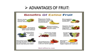 Classification of fruit and vegetables