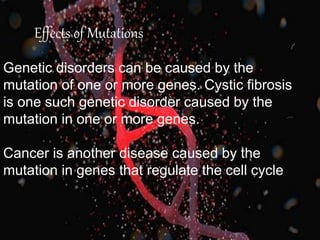 Project on mutation | PPTX