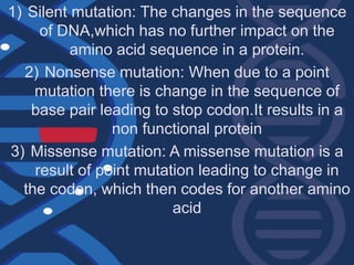 Project on mutation PPTX