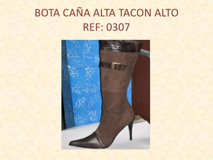 botas de caña alta