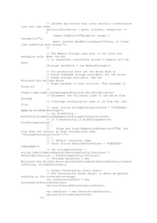 Bot builder v4 HOL | PDF