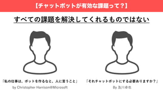 【チャットボットが有効な課題って？】
 