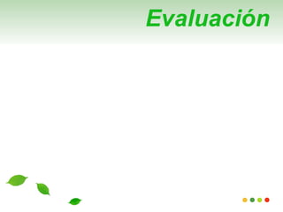 Evaluación
 
