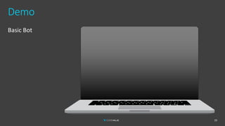 Demo
Basic Bot
23
 