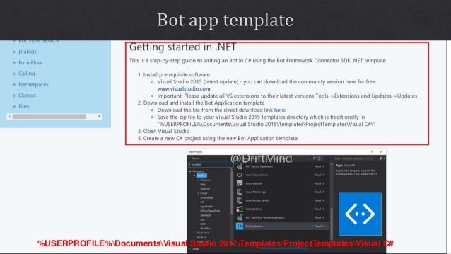 Microsoft Bot Framework Demo Microsoft Bot Framework Demo
