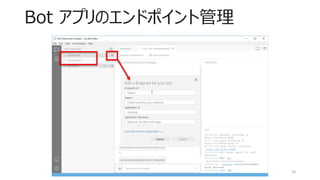 Bot Framework Emulator はこんなにすごい | PDF