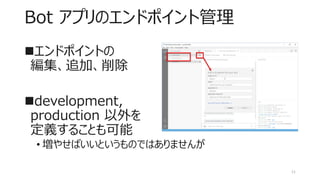 Bot Framework Emulator はこんなにすごい | PDF