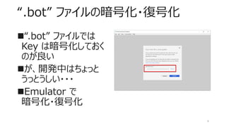 Bot Framework Emulator はこんなにすごい | PDF
