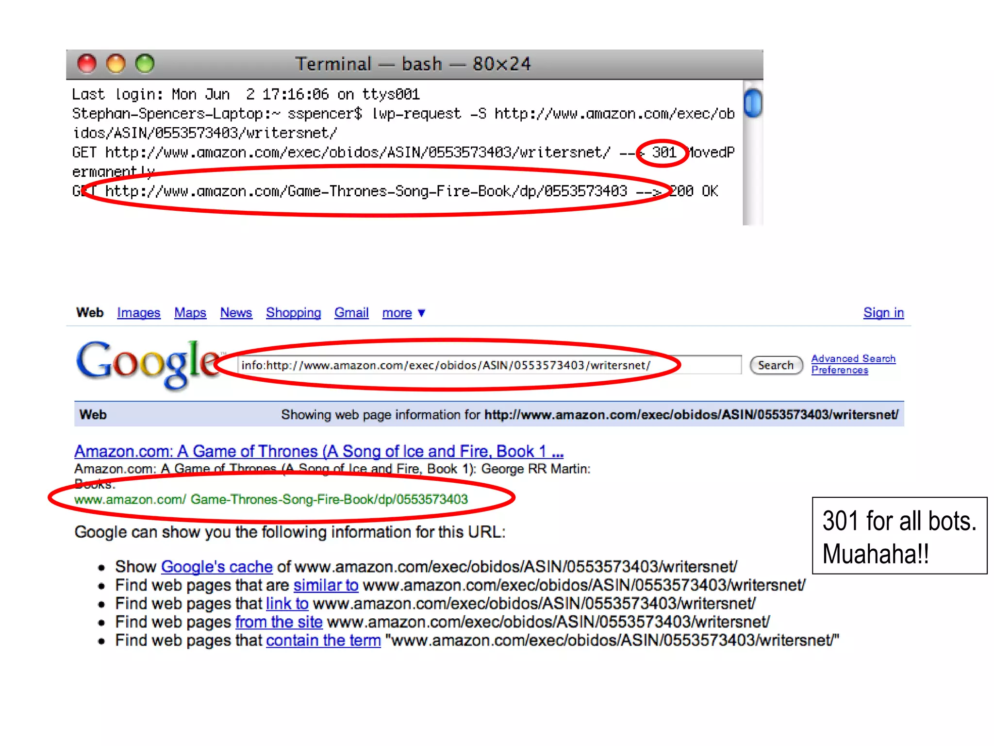 Google Bot Herding, PageRank Sculpting and Manipulation
