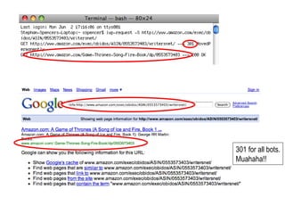 Google Bot Herding, PageRank Sculpting and Manipulation