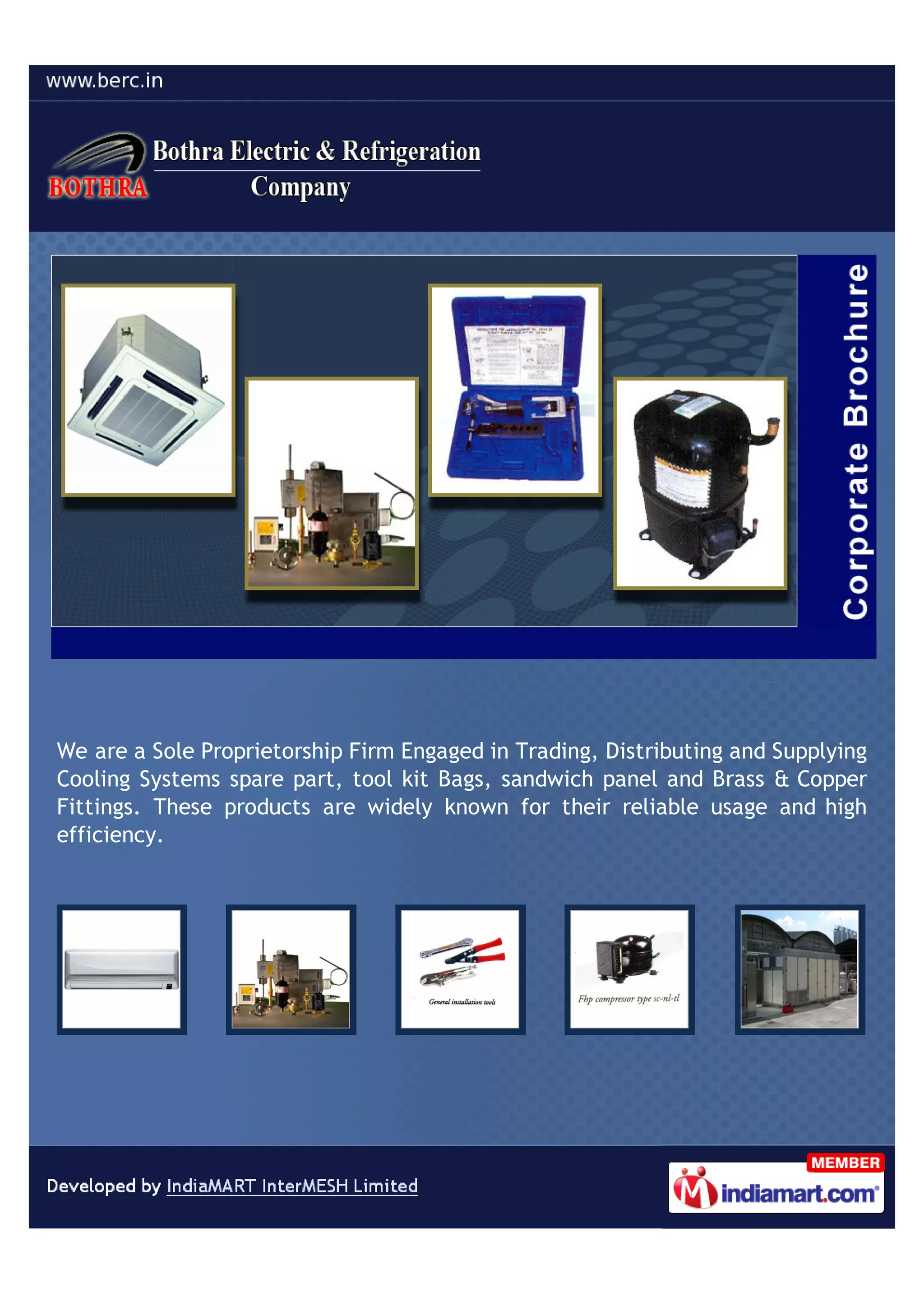 Bothra Electric & Refrigeration Company, Ahmedabad, Electric Refrigeration PDF