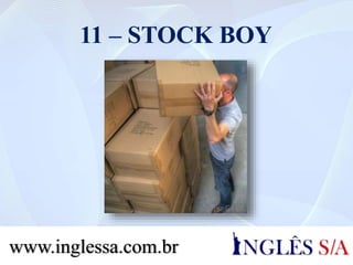 VOCABULARY
ACESSORIES
Acessórios
ESP 1 – Inglês para Cosmética
 