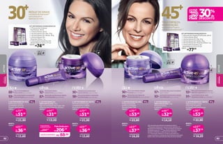 FPS
251 REFIL REFIL
3
2
REDUZ OS SINAIS
e as linhas de expressão**
que começam a
aparecer no rosto
2
FPS
251 REFIL
3
REFIL
KIT ANTISSINAIS AVANÇADOS 30+
• 1 Mousse de Limpeza
Purificante, 50 ml
• 1 Tônico Facial, 50 ml
• 1 Active Genes 30+ Dia, 10 g
• 1 Active Genes 30+ Noite, 10 g
• 1 Active Genes 30+
Área dos Olhos, 7 g
• 1 nécessaire exclusiva, nas
dimensões 4 x 13,5 x 17 cm
18522
R$74,00
PELEMAISFIRMEEMENOS
FLÁCIDAapós14dias***
.90%
REDUÇÃODOSSINAISDE
ENVELHECIMENTOapós28dias***
.95%
1. ACTIVE GENES 45+ DIA,
Proporciona pele
bonita e protegida
durante todo o dia.
16915
50g
você economiza:
R$ 22,80
por
53,20
76,00
R$
R$
de
REFIL
16926
você economiza:
R$ 16,20
por
37,79
53,99
R$
R$
de
SUAVIZOUBOLSASEOLHEIRAS
após14dias***
97%
REDUÇÃODASRUGASELINHAS
DEEXPRESSÃOapós28dias***
.93%
*60 voluntárias perceberam resultados positivos.
**Resultados obtidos por meio de testes realizados no
laboratório de O Boticário. ***64 voluntárias perceberam
resultados positivos. ****Resultados obtidos por meio
de testes realizados no laboratório de O Boticário.
*****Promoção válida de 11/5/2015 a 24/5/2015 ou
enquanto durarem os estoques para Antissinais Avançados
(potes, refis e itens para área dos olhos de Active Genes).
2. ACTIVE GENES 45+
ÁREA DOS OLHOS, 15 g
Ameniza bolsas
e olheiras.
16917
você economiza:
R$ 14,10
por
32,89
46,99
R$
R$
de
REDUÇÃODASRUGASELINHAS
MENOSEVIDENTESapós14dias***
.93%
CONTORNOFACIALMAIS
DEFINIDOEFIRMEapós28dias***
.91%
REFIL
16927
você economiza:
R$ 16,20
por
37,79
53,99
R$
R$
de
você economiza:
R$ 22,80
por
53,20
76,00
R$
R$
de
50g3. ACTIVE GENES 45+ NOITE,
Age enquanto a pele
está mais receptiva
ao tratamento antissinais.
16916
PELECOMAPARÊNCIA
MAISJOVEMapós14dias*
.88%
PELEMAISFIRMEECOMMAIOR
SUSTENTAÇÃOapós28dias*
.93%
50g1. ACTIVE GENES 30+ DIA,
Estimula as células
a trabalhar como se
fossem mais jovens.
16911
você economiza:
R$ 21,90
por
51,10
73,00
R$
R$
de
REFIL
16923
você economiza:
R$ 15,60
por
36,39
51,99
R$
R$
de
DIMINUIÇÃODASRUGASE
LINHASDAPELEapós14dias*
.90%
PELEMAISFIRMEECOMMAIOR
SUSTENTAÇÃOapós28dias*
.98%
3. ACTIVE GENES 30+ NOITE,
Fórmula nutritiva que
complementa o efeito
do produto para o dia.
16912
50g
você economiza:
R$ 21,90
por
51,10
73,00
R$
R$
de
REFIL
16924
você economiza:
R$ 15,60
por
36,39
51,99
R$
R$
de
em itens de Active Genes*****
TRAZ FIRMEZA,
HIDRATAÇÃO
e combate as rugas e
as marcas de expressão****
KITANTISSINAISAVANÇADOS45+
•1MoussedeLimpezaPurificante,50ml
•1TônicoFacial,50ml
•1ActiveGenes45+Dia,10g
•1ActiveGenes45+Noite,10g
•1ActiveGenes45+ÁreadosOlhos,7g
•1nécessaireexclusiva,nas
dimensões4x13,5x17cm
18811
R$77,00
PELEMAISFIRMEE
RESISTENTEapós14dias*
.92%
REDUÇÃODASRUGASELINHAS
DEEXPRESSÃOapós28dias*
.87%
2. ACTIVE GENES 30+
ÁREA DOS OLHOS, 15 g
Age na suavização das rugas, das
olheiras e dos sinais de cansaço.
16914
você economiza:
R$ 13,50
por
31,49
44,99
R$
R$
de
Preço total dos
produtos avulsos
294,97
R$
Pele linda por:
206,47
R$
VOCÊECONOMIZA R$ 88,50
9392
ACTIVE
ACTIVE
BELEZA
FEMININA
BELEZA
FEMININA
 
