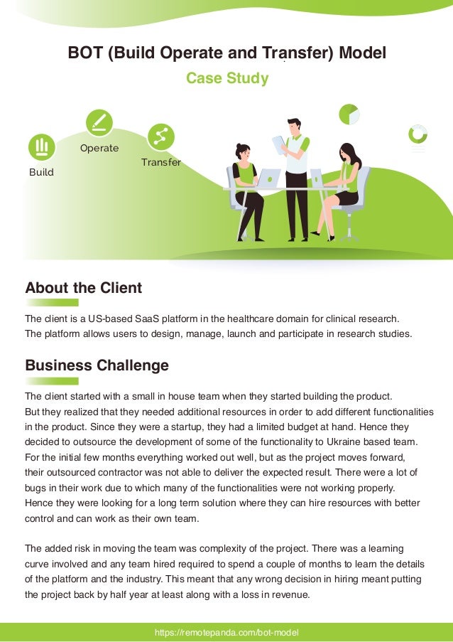 Bot Build Operate Transfer Model Case Study Build Your Own Team In