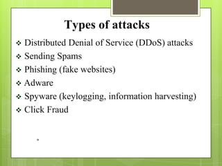 Different Botnets Botnets | PPTX