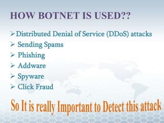 introduction to Botnet | PPTX