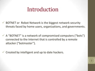 Study on Botnet Architecture | PPT
