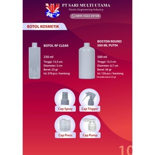 PABRIK PEMBUATAN BOTOL PLASTIK