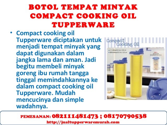botol tempat minyak tupperware compact cooking botol tempat minyak tupperware compact cooking