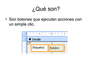 Botones de comando | PPT