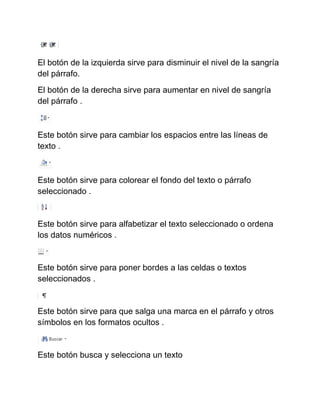 Botones de word (autoguardado)