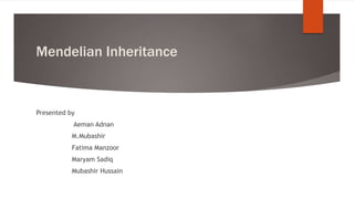Mendelian Inheritance.ppt