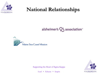 National Relationships 