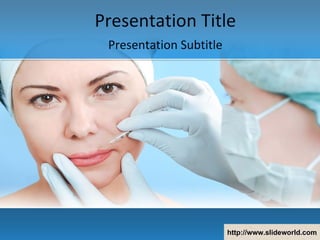 Presentation Title Presentation Subtitle http://www.slideworld.com 