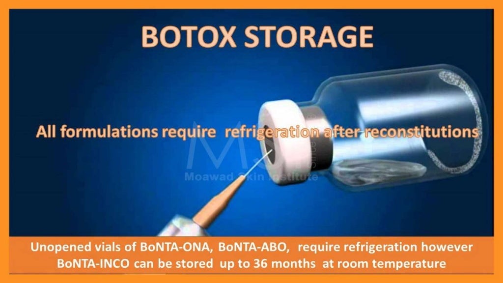 Botox Storage Room Temperature Botox Storage Room Temperature