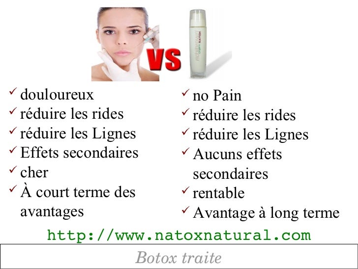 Traite de Botox Traite de Botox