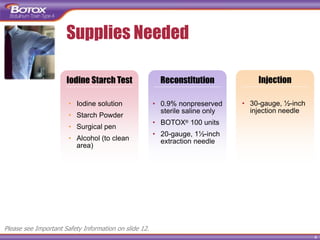 botox en enfermedad de hiperhidrosis axilar.ppt