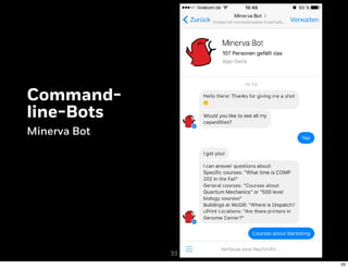 Command-
line-Bots
Minerva Bot
33
33
 
