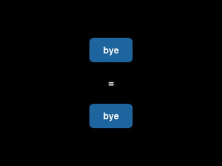bye
=
bye
 