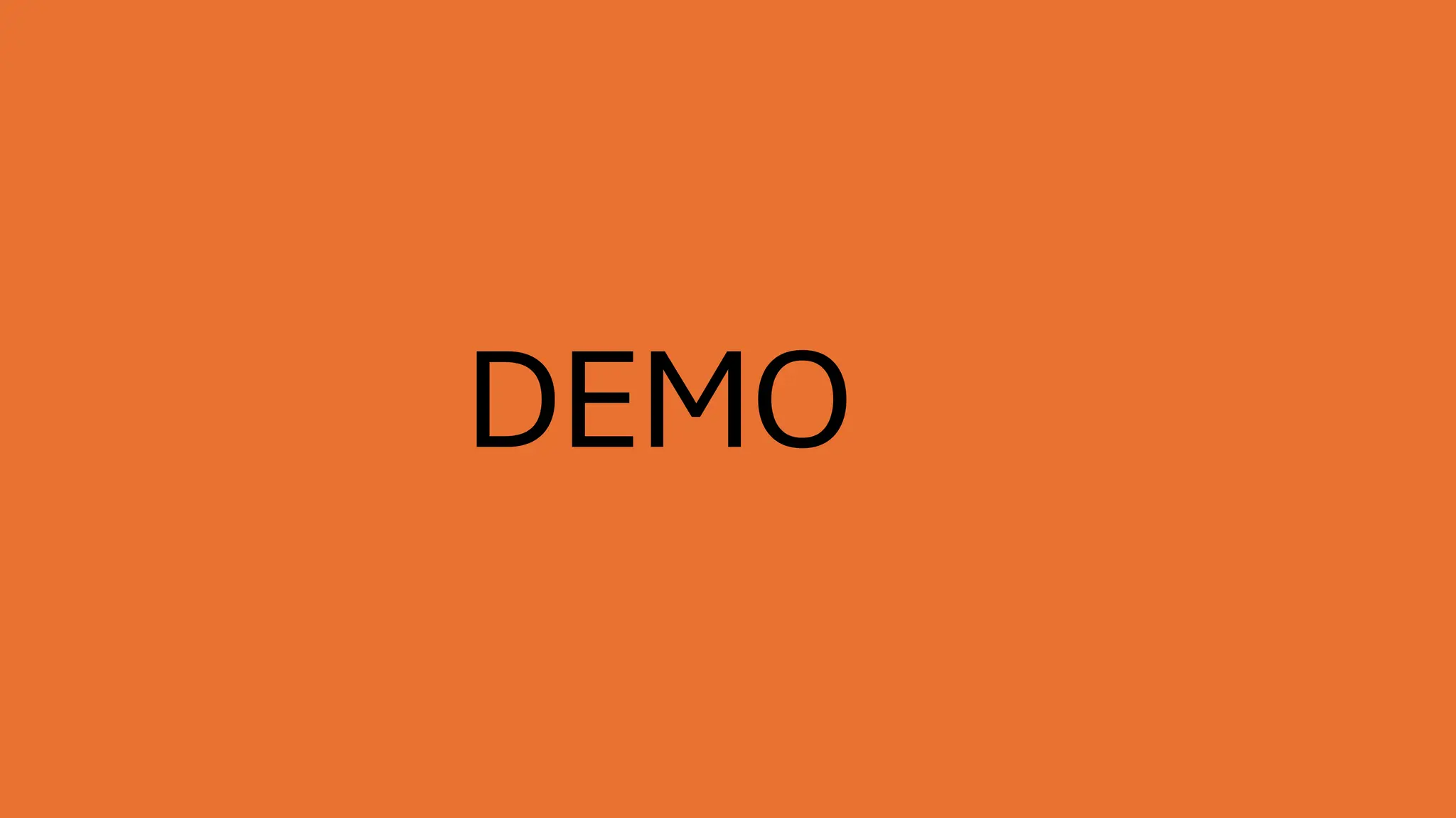 DEMO
 