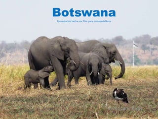 BotswanaPresentación hecha por Pilar para mimapadelibros
 