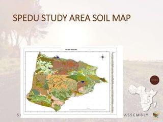 SPEDU STUDY AREA SOIL MAP
 