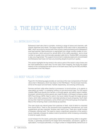 Botswana: Beef sector value chain analysis and action plan | PDF ...