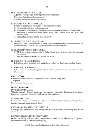 BOT New Modified Syllabus & Regulations_TN Dr. MGR Medical Universisty ...