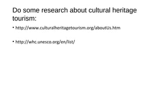 Heritage Tourism | PPT