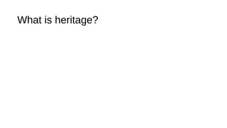 Heritage Tourism | PPT