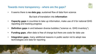 Transparency Gaps The Enhanced Transparency Framework: Case studies on its implementation ...